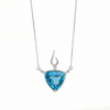 Colar Pingente Trillion Agua En Or